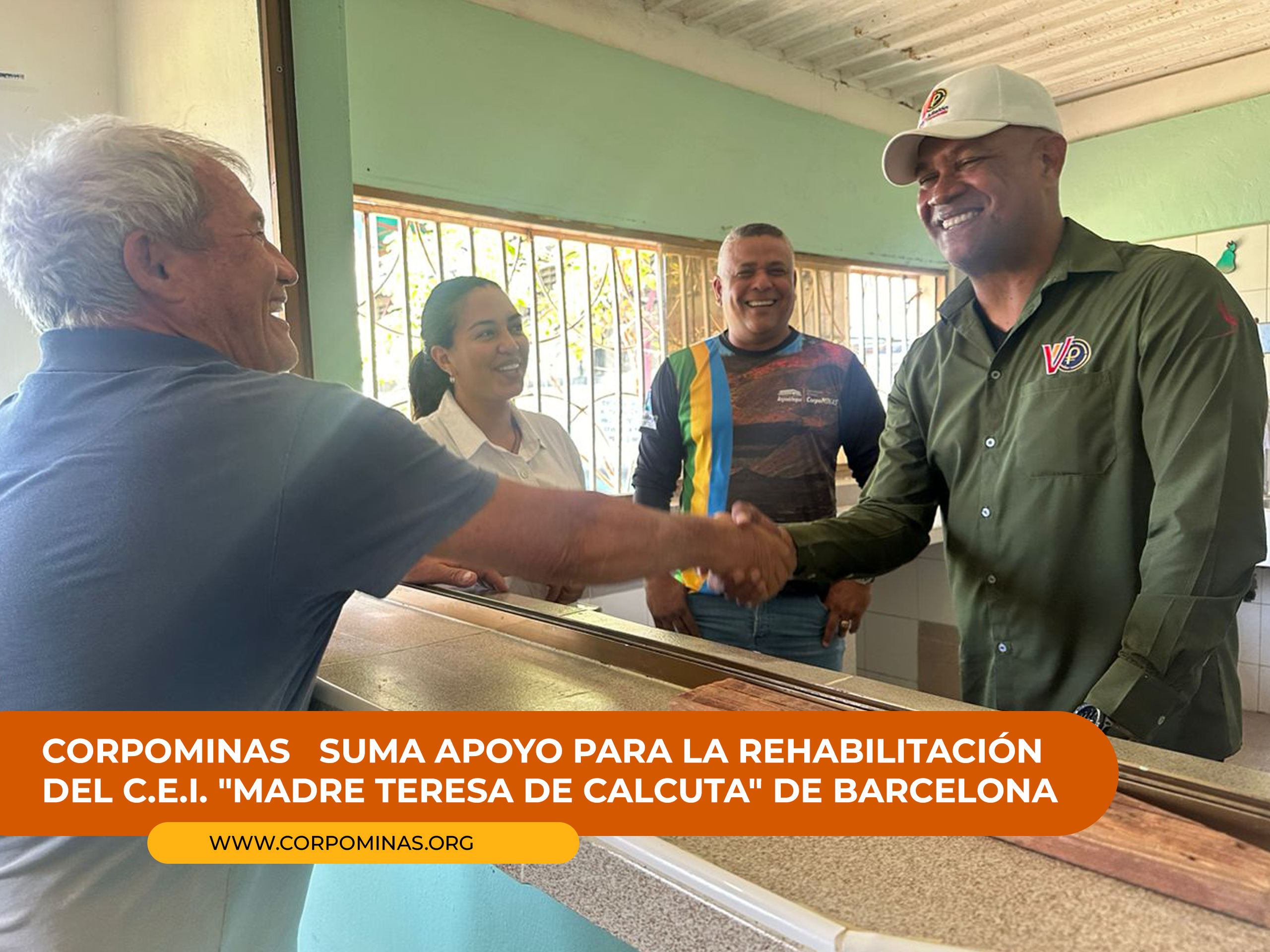 Corpominas realiza alianzas de trabajos interinstitucionales para la rehabilitación del C.E.I. «Madre Teresa de Calcuta» de Barcelona.